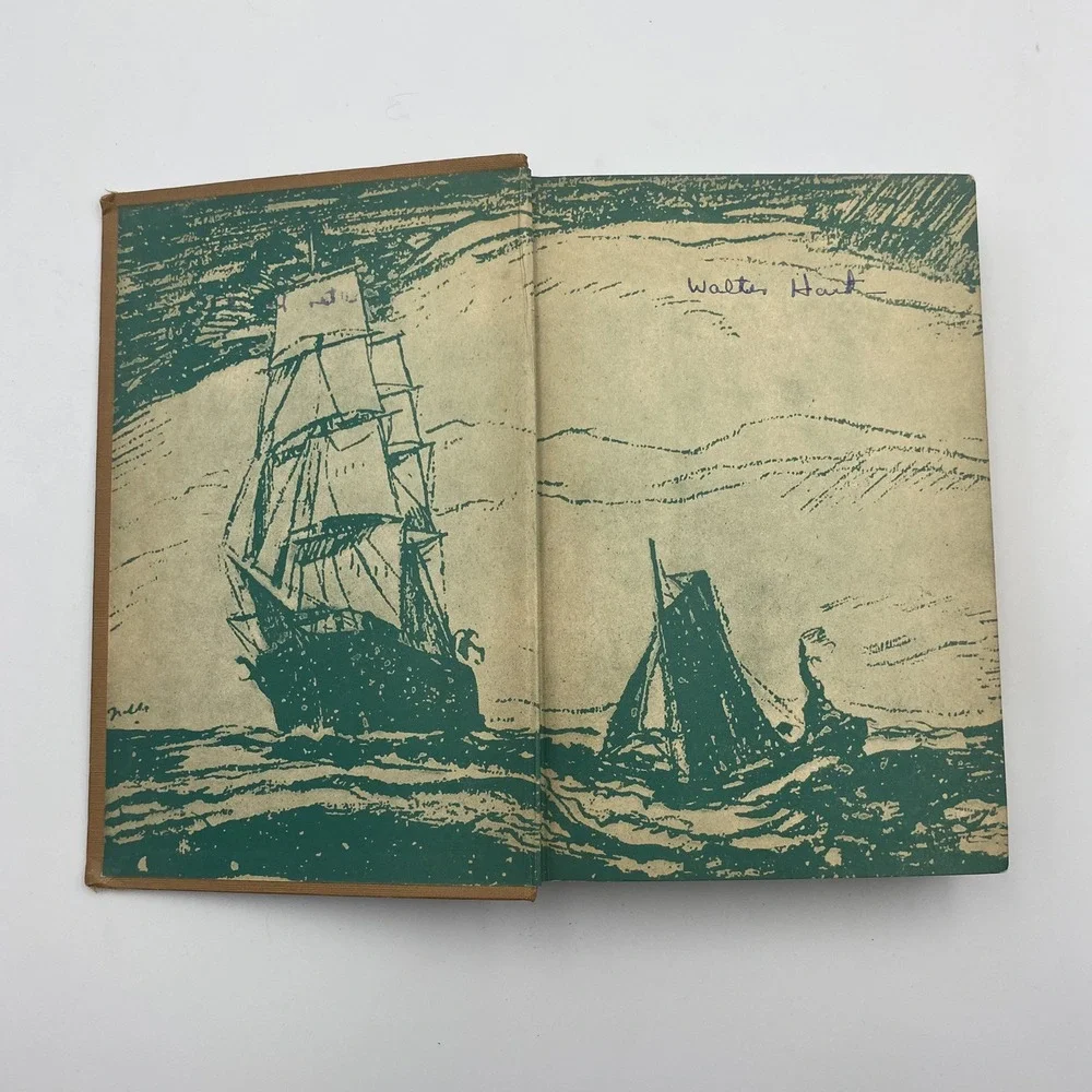 Antique 1924 The Lighthouse at the‎ End of the World by Jules Verne HC